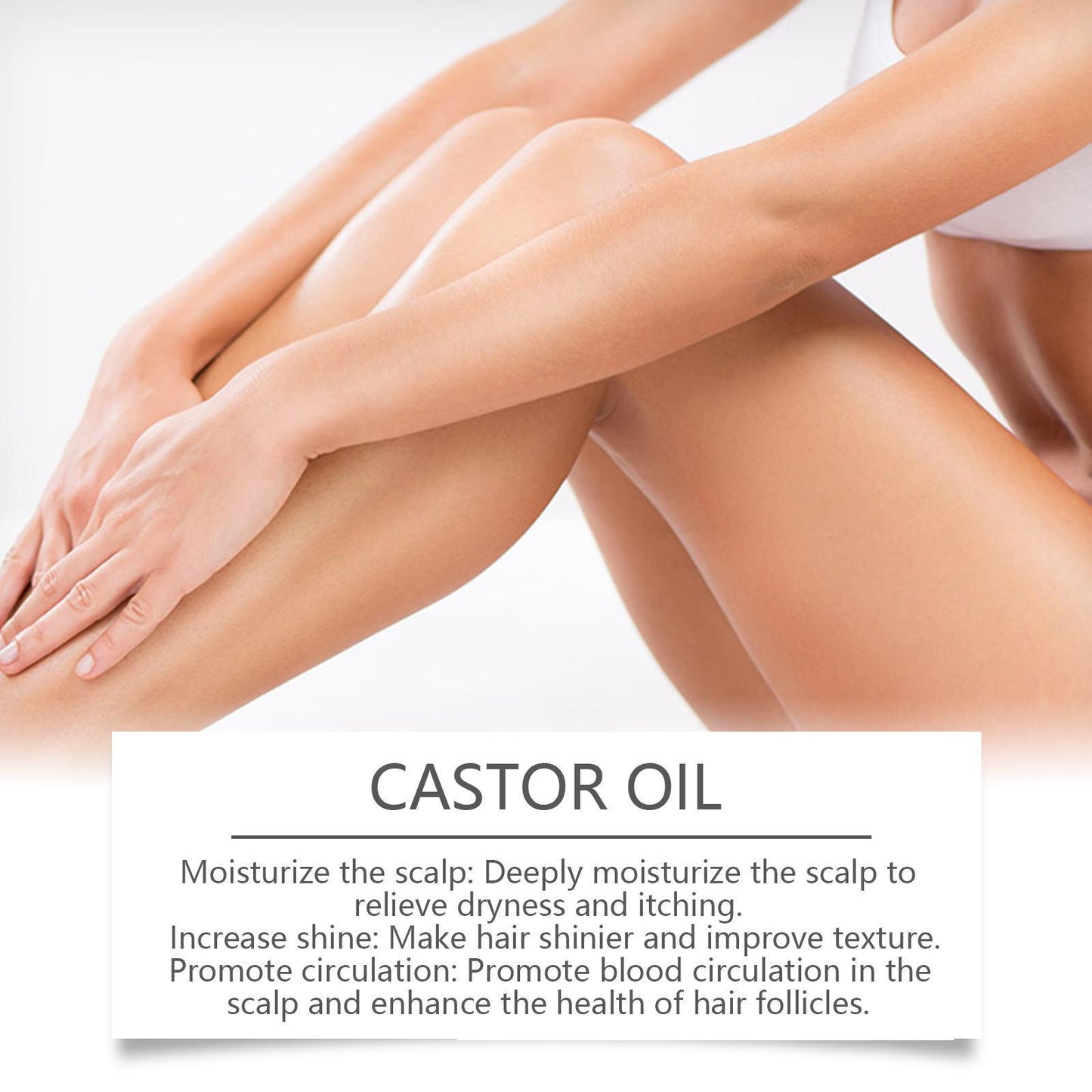 Xiyue All in One Castor Oil for Skin Eyelashes and Eyebrows