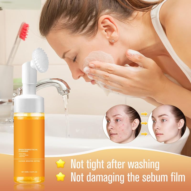 Tropame 1Pcs Turmeric Facial Cleanser for All Skin