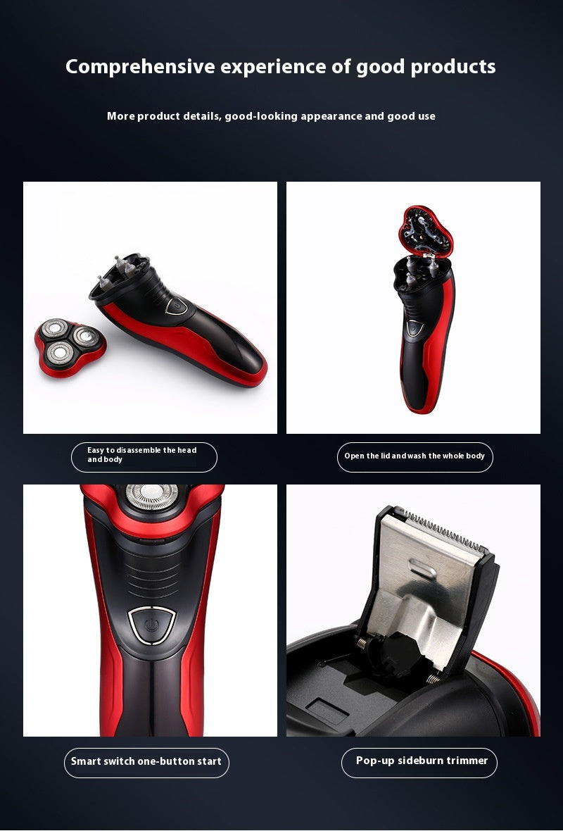 Rechargeable Electric Shaver for Men