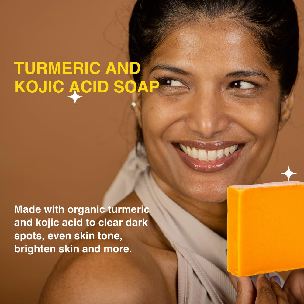 Turmeric Skin Cleansing Soap  1 bar (4.5 oz)