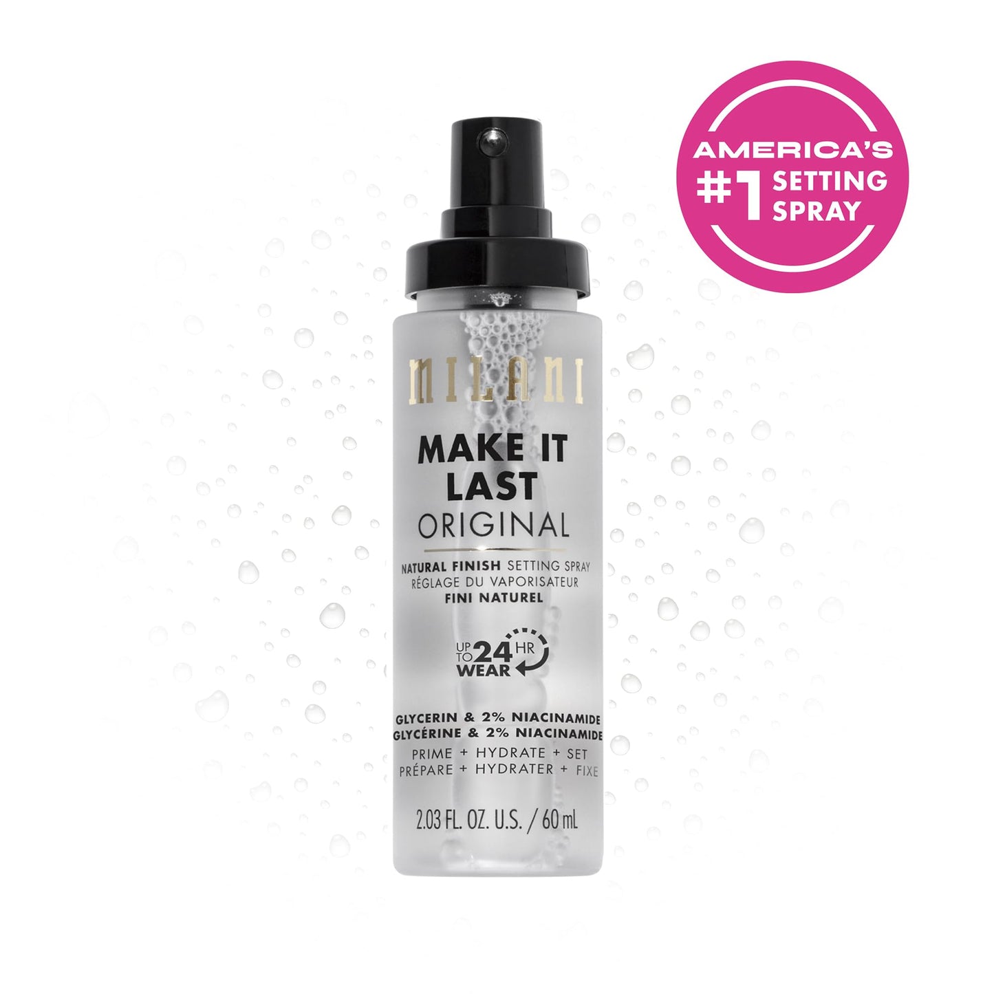 Milani Make It Dewy Setting Spray 3 in 1- Hydrate