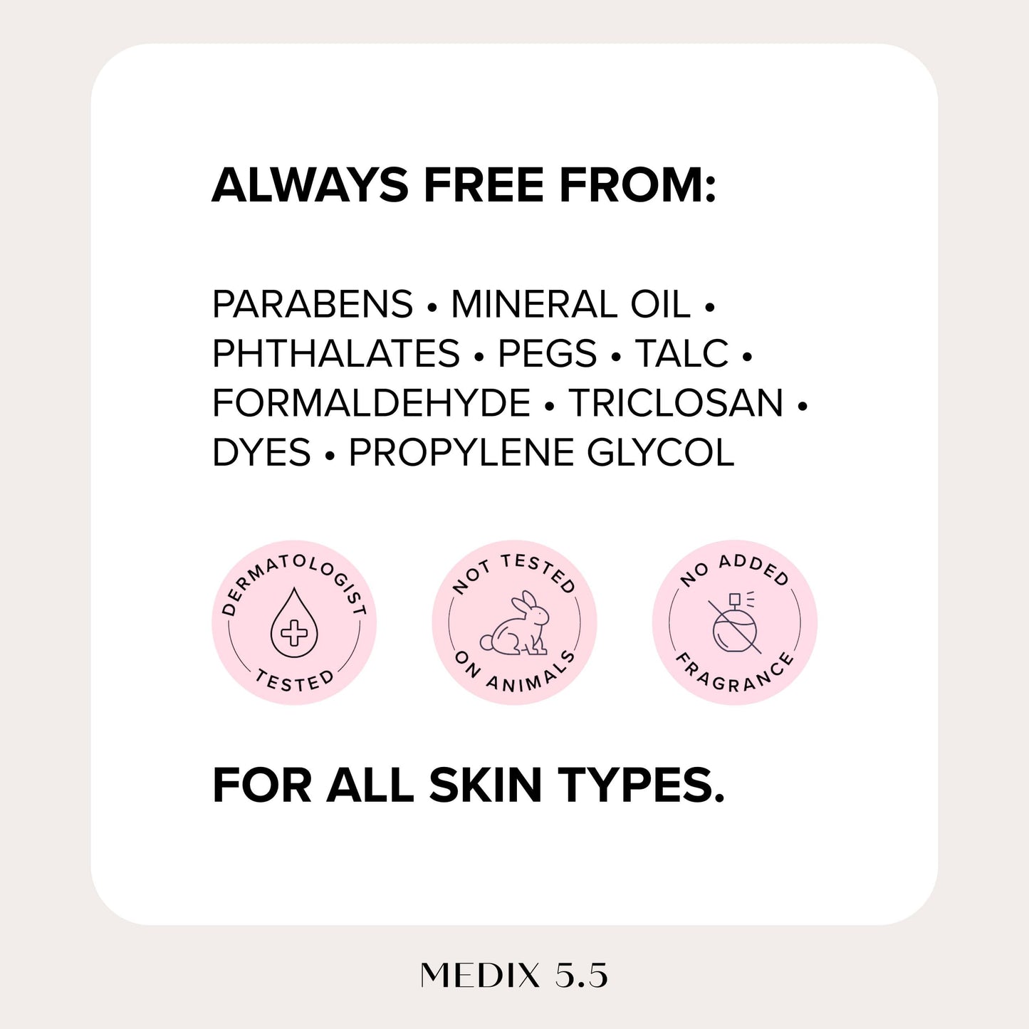 Medix 5.5 Argan Oil Cream W/Vitamin E Anti Aging Skin Care