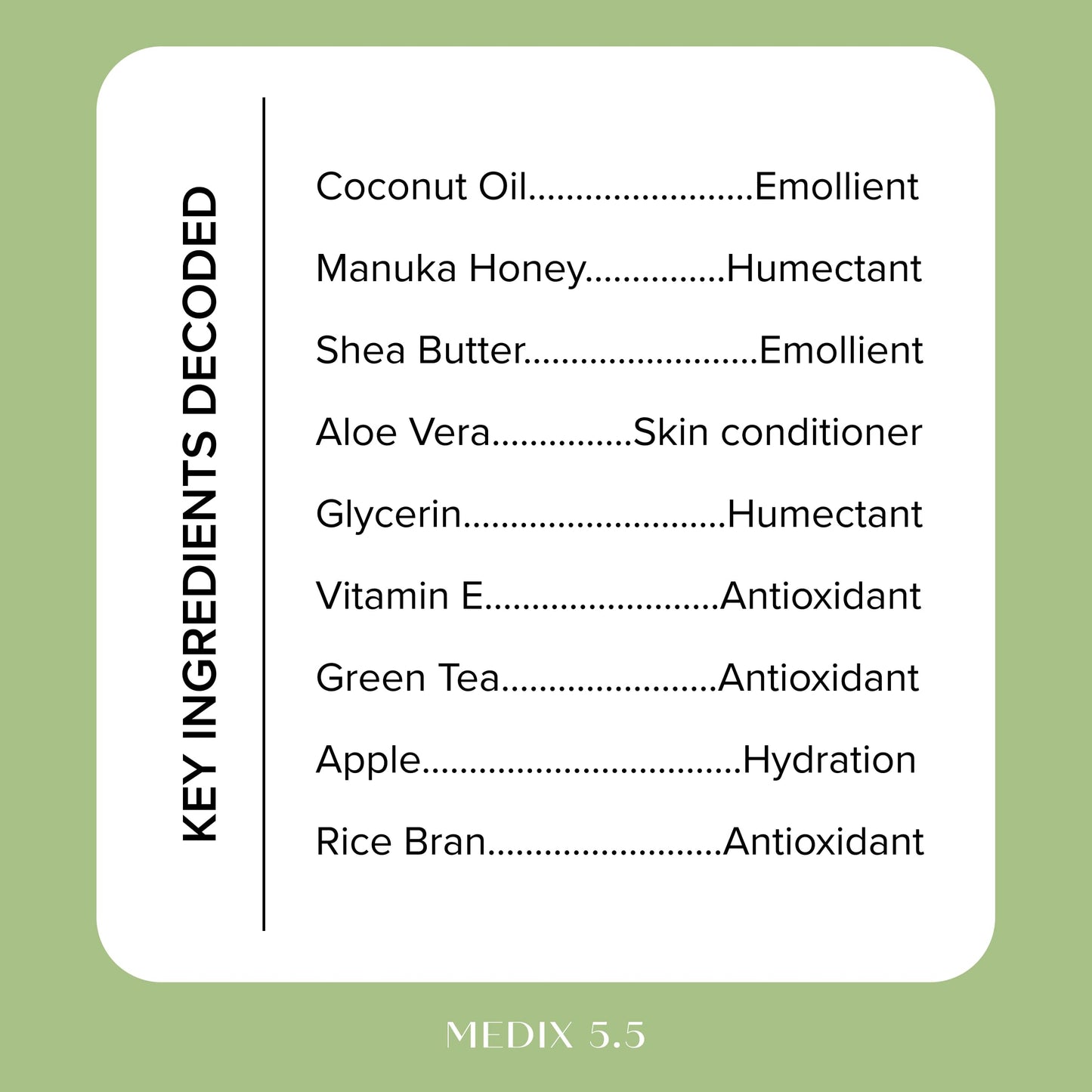 Medix 5.5 Argan Oil Cream W/Vitamin E Anti Aging Skin Care