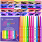 Best Land 12 Colors Matte Liquid Eyeliner Set