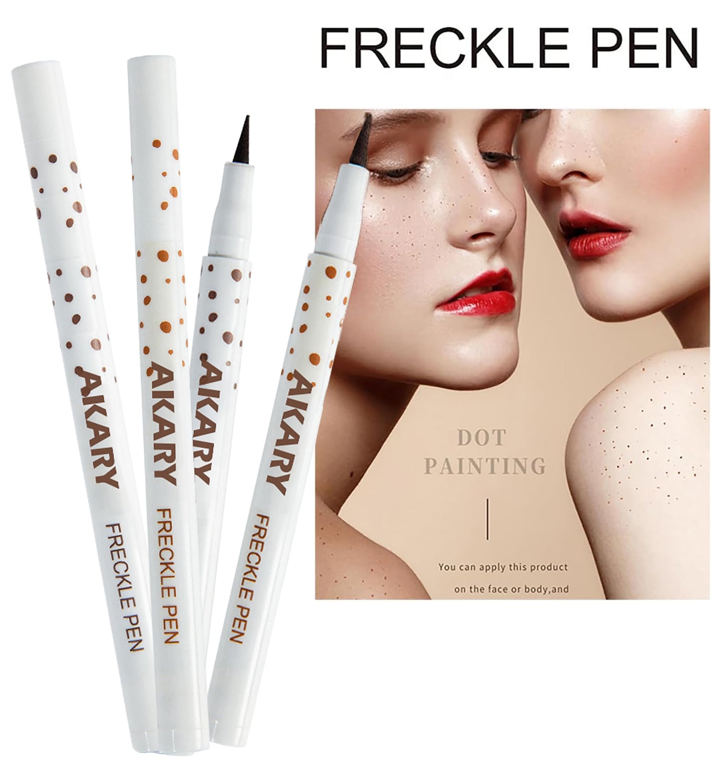 AKARY Freckle Pen Professional Lifelike Face Concealer