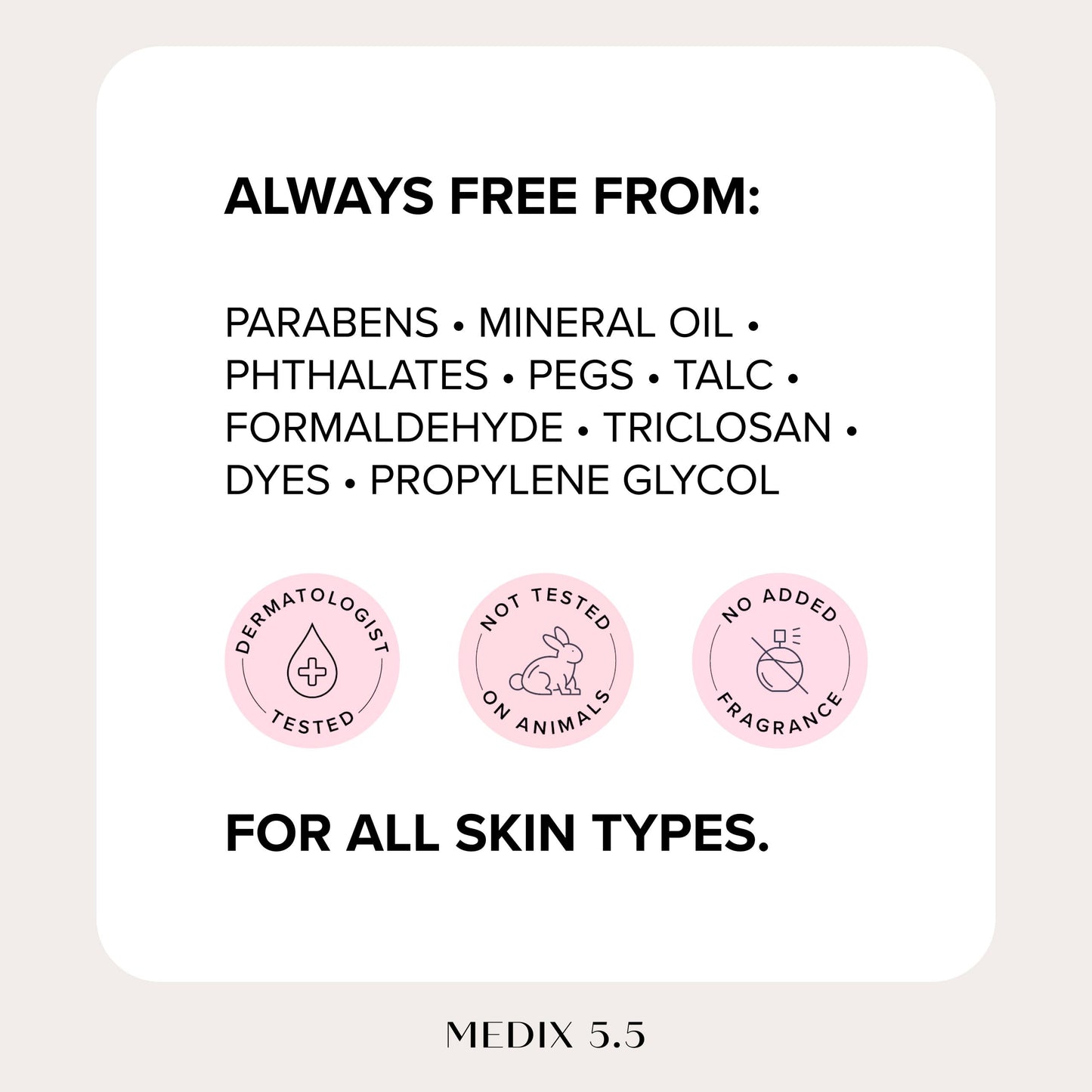 Medix 5.5 Argan Oil Cream W/Vitamin E Anti Aging Skin Care