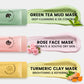 Hicream Turmeric Vitamin C Clay Mask with Kaolin Clay and Turmeric