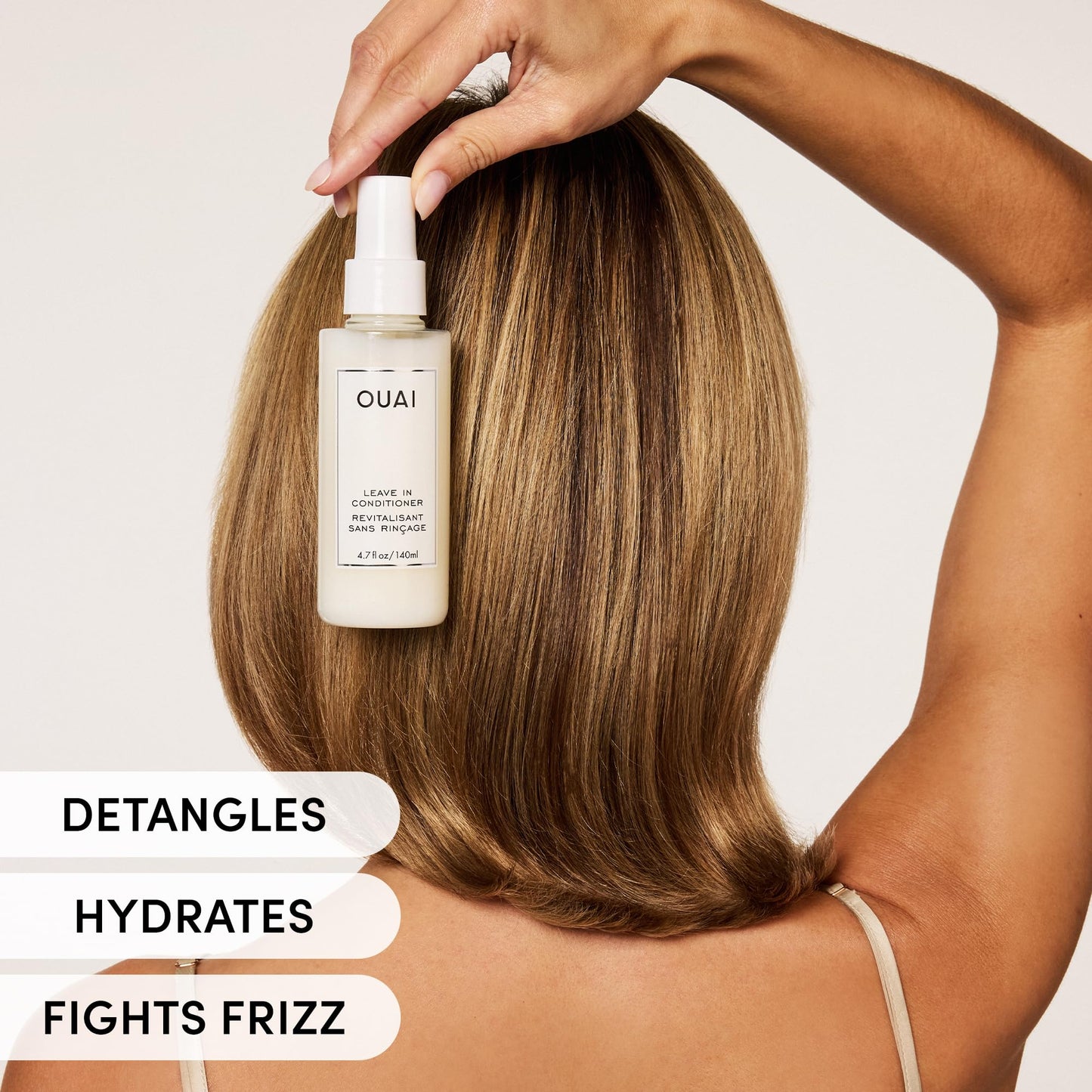OUAI Leave In Conditioner & Heat Protectant Spray