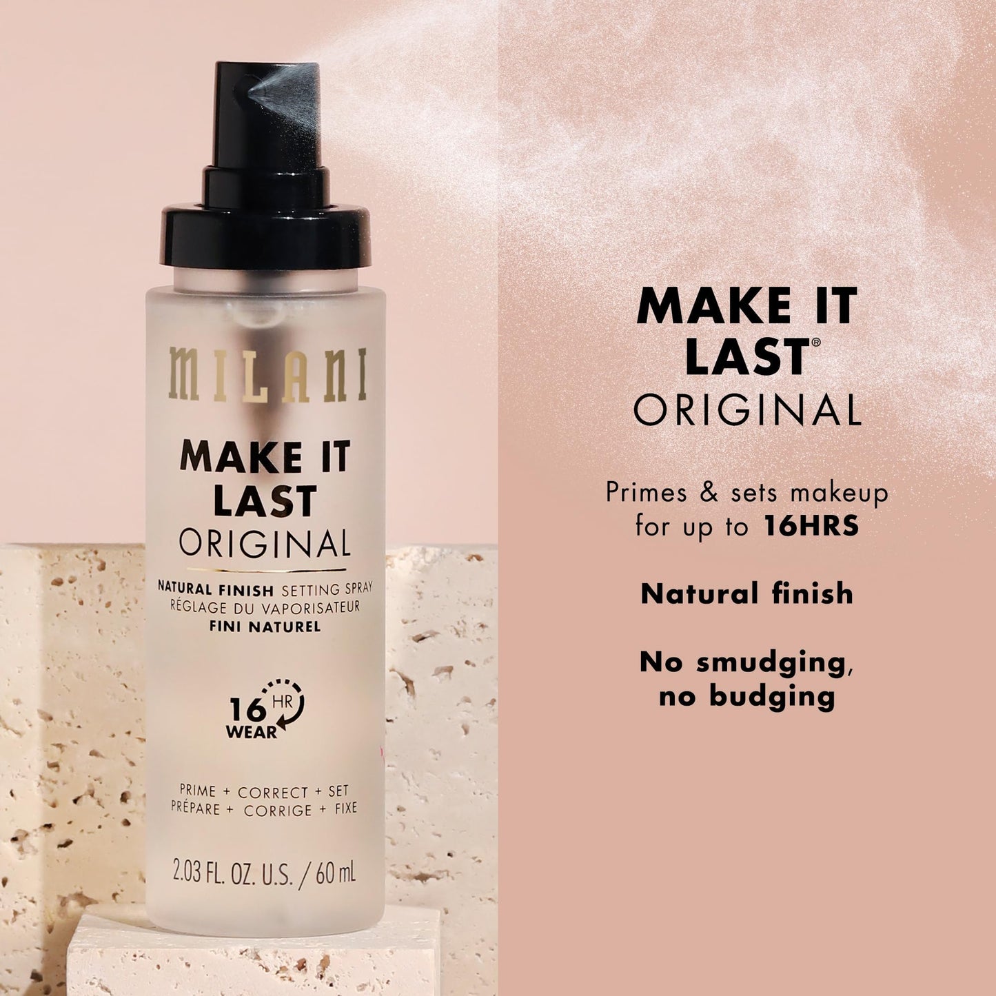 Milani Make It Dewy Setting Spray 3 in 1- Hydrate