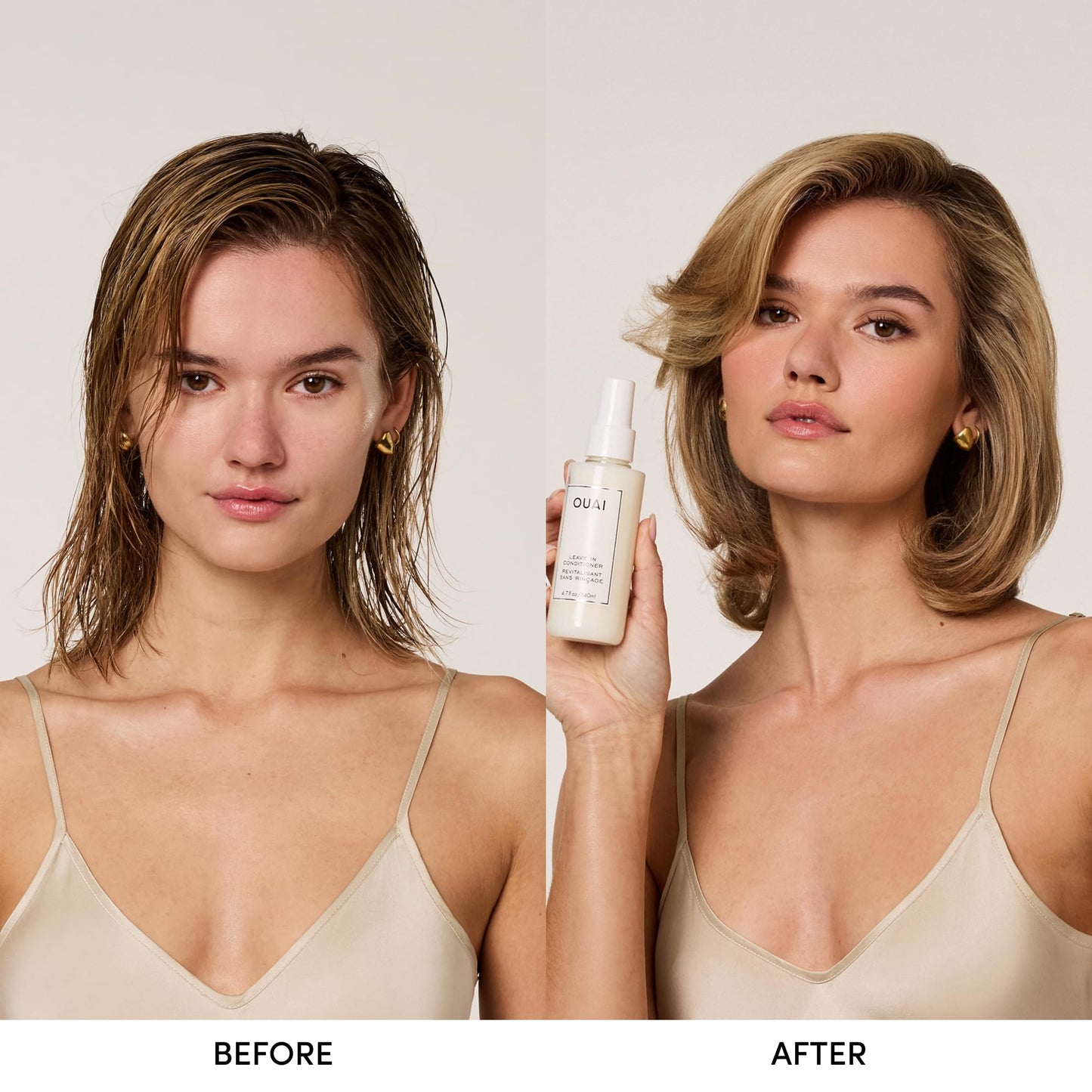 OUAI Leave In Conditioner & Heat Protectant Spray
