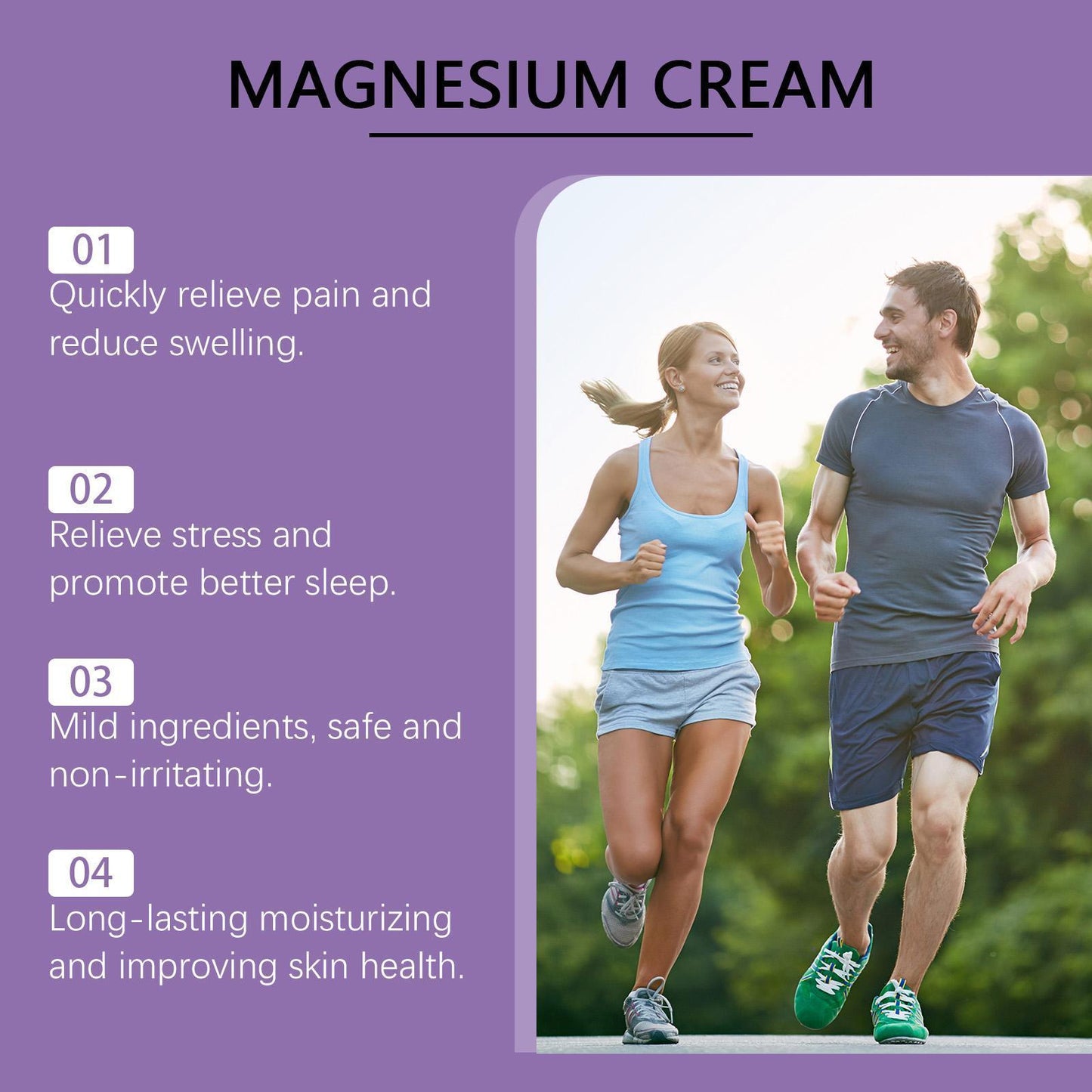 Ouhuo Magnesium Body Milk for Joint and Muscle Relief