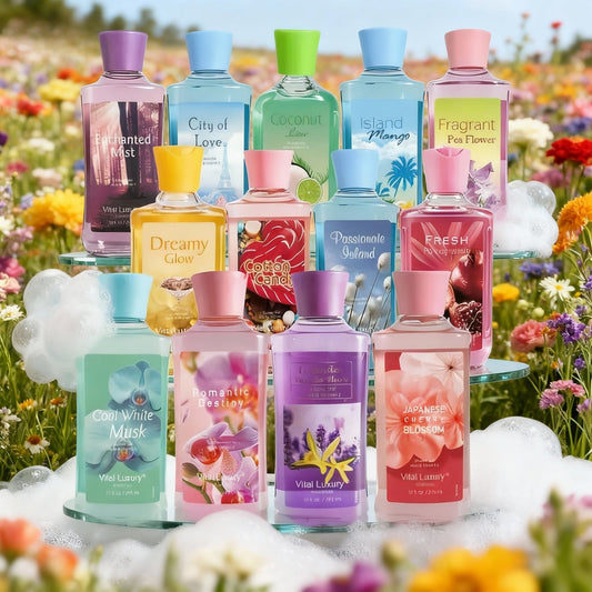 Travel Size Shower Gel and Fragrance Body Wash Gift Set
