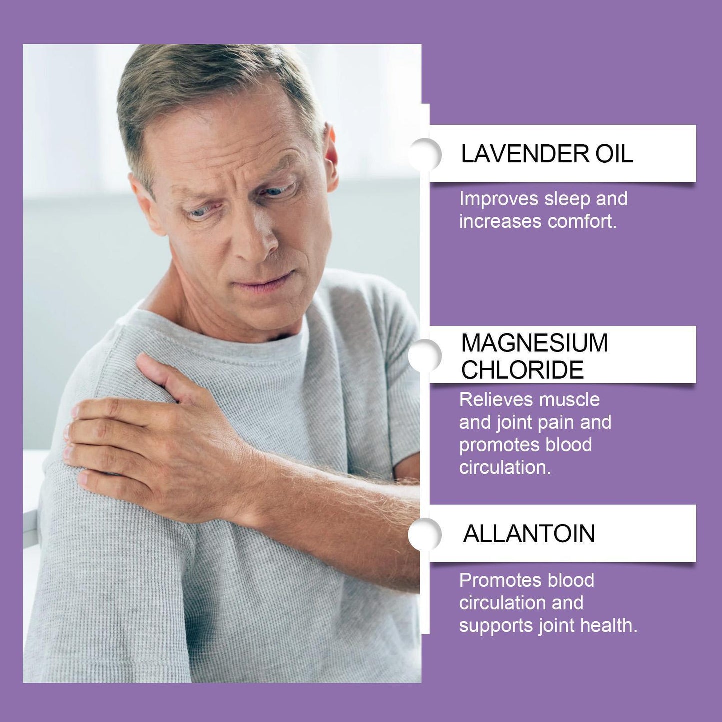 Ouhuo Magnesium Body Milk for Joint and Muscle Relief