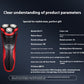 Rechargeable Electric Shaver for Men